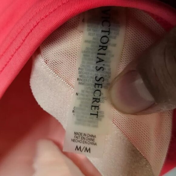 Victoria's Secret Marieta Push-Up One-Piece Swimsuit Women's Medium Pink - Picture 8 of 8